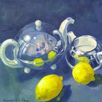 Still life oil painting