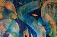 IN DEEP is one of the abstracts on show