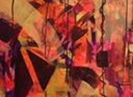 Tango is one of a pair of abstracts on show
